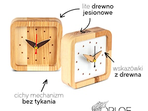 drewniany zegar - zdjęcie od ORLOF twórczo i z pasją