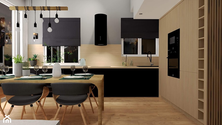 Mieszkanie w Tychach 2 - Kuchnia, styl nowoczesny - zdjęcie od Monika Wulczyńska
