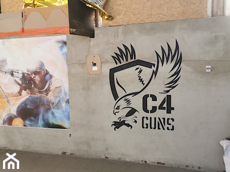 Aranżacje wnętrz - Biuro: Wydruk dla Strzelnicy C4Guns - Inspiracja.Art | Druk ścienny | Wallprint | Murale. Przeglądaj, dodawaj i zapisuj najlepsze zdjęcia, pomysły i inspiracje designerskie. W bazie mamy już prawie milion fotografii!