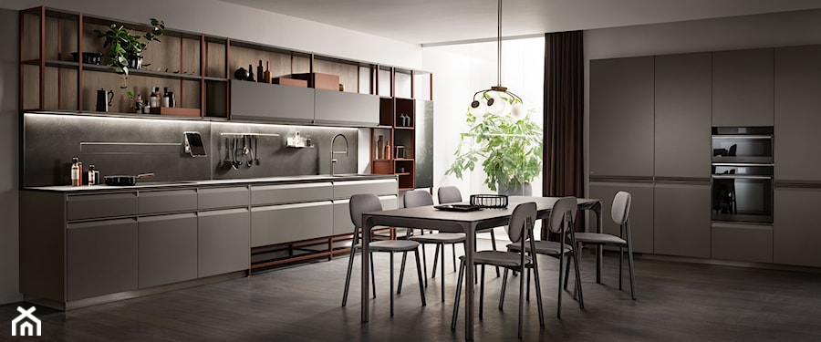 Industrialna kuchnia od Scavolini - zdjęcie od Invita Design