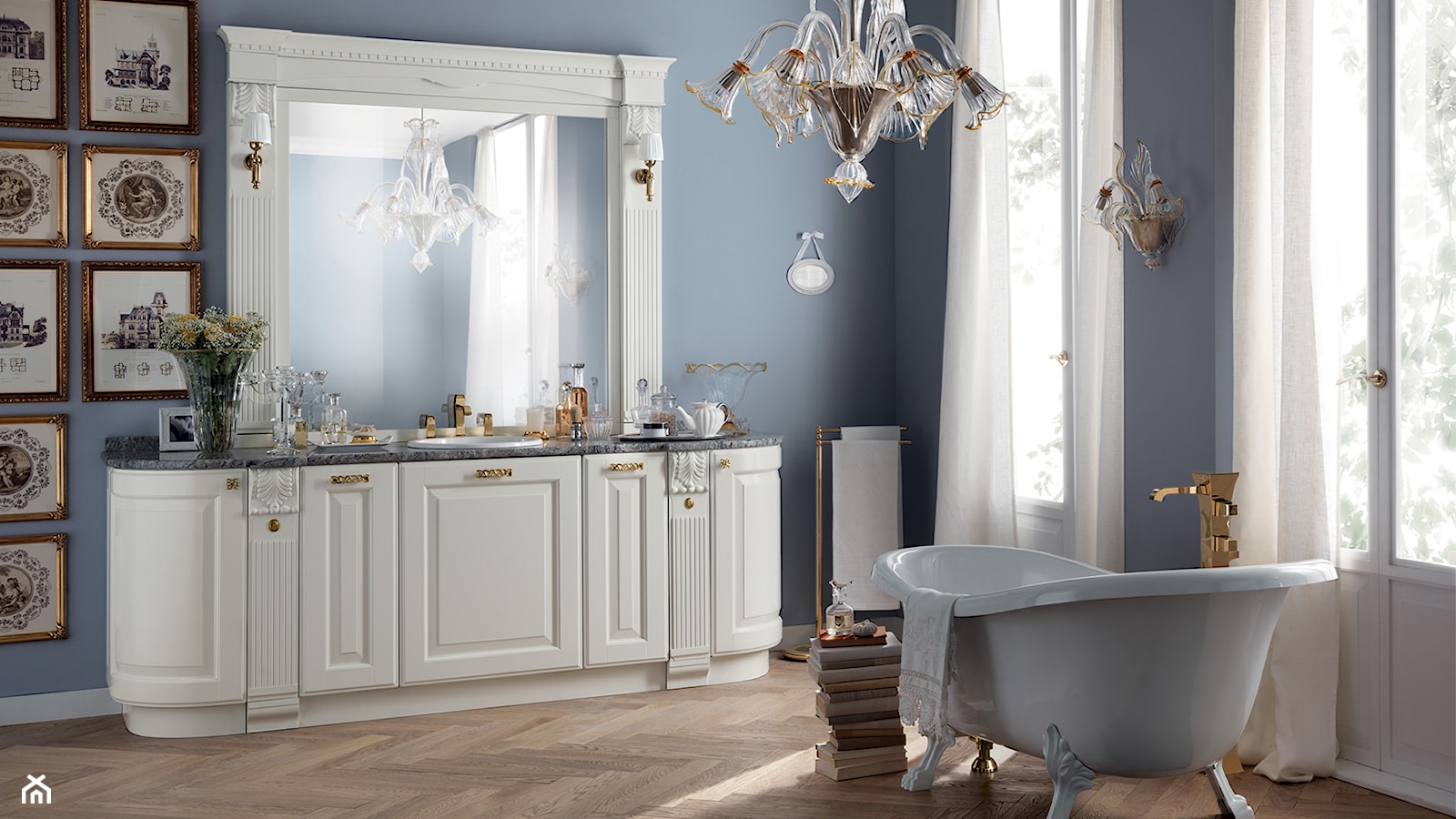 Klasyczne meble łazienkowe Scavolini - zdjęcie od Invita Design - Homebook