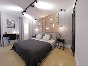 Loftowa sypialnia - zdjęcie od Blooki.pl