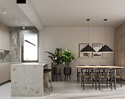 Minimalistyczna przestrzeń, wypełniona domowym ciepłem - Kuchnia, styl minimalistyczny - zdjęcie od Lume design studio - Homebook