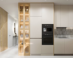 Minimalistyczna przestrzeń, wypełniona domowym ciepłem - Kuchnia, styl minimalistyczny - zdjęcie od Lume design studio - Homebook