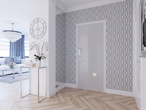 Apartament - Mechelinki - Hol / przedpokój, styl glamour - zdjęcie od MEBLOŚCIANKA STUDIO