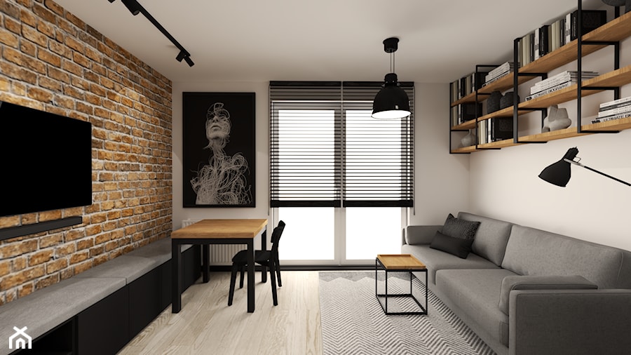 Mieszkanie w stylu loft - zdjęcie od Magda Ciurkot Architektura Wnętrz