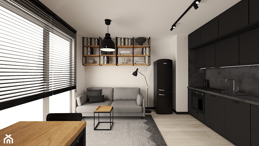 Mieszkanie w stylu loft - zdjęcie od Magda Ciurkot Architektura Wnętrz