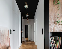 REALIZACJA -wnętrza apartamentu w Warszawie - Hol / przedpokój, styl nowoczesny - zdjęcie od The Wall Pracownia Architektury i Wnętrz - Homebook