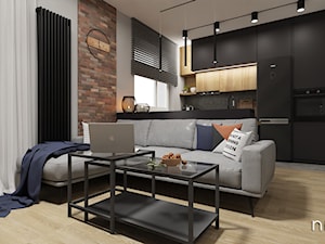 salon w stylu loft - zdjęcie od nineprojekt