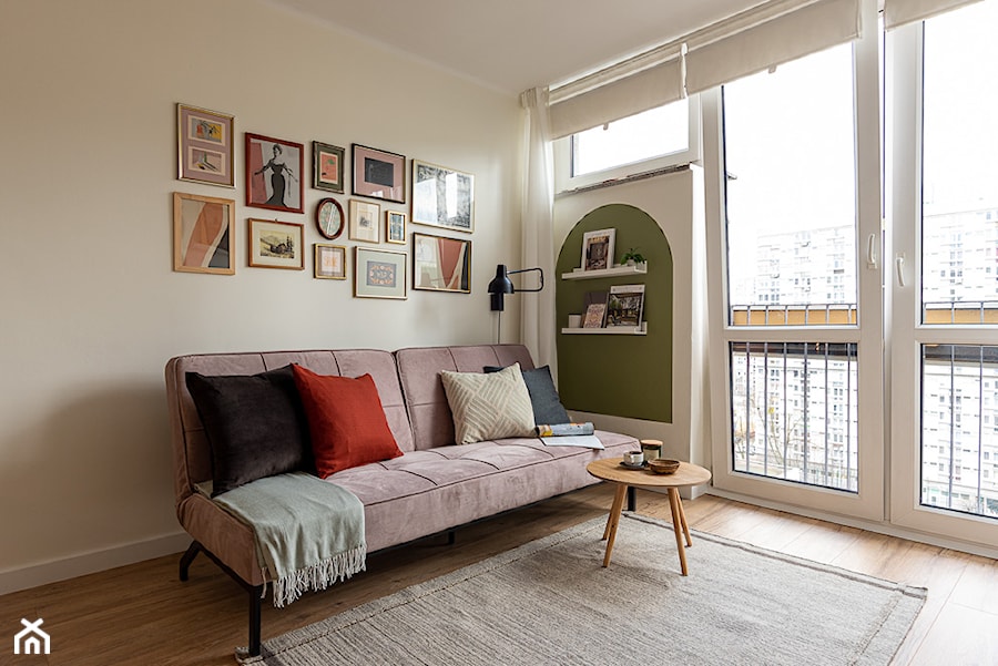 Metamorfoza mieszkania na wynajem - zdjęcie od NUUKE studio