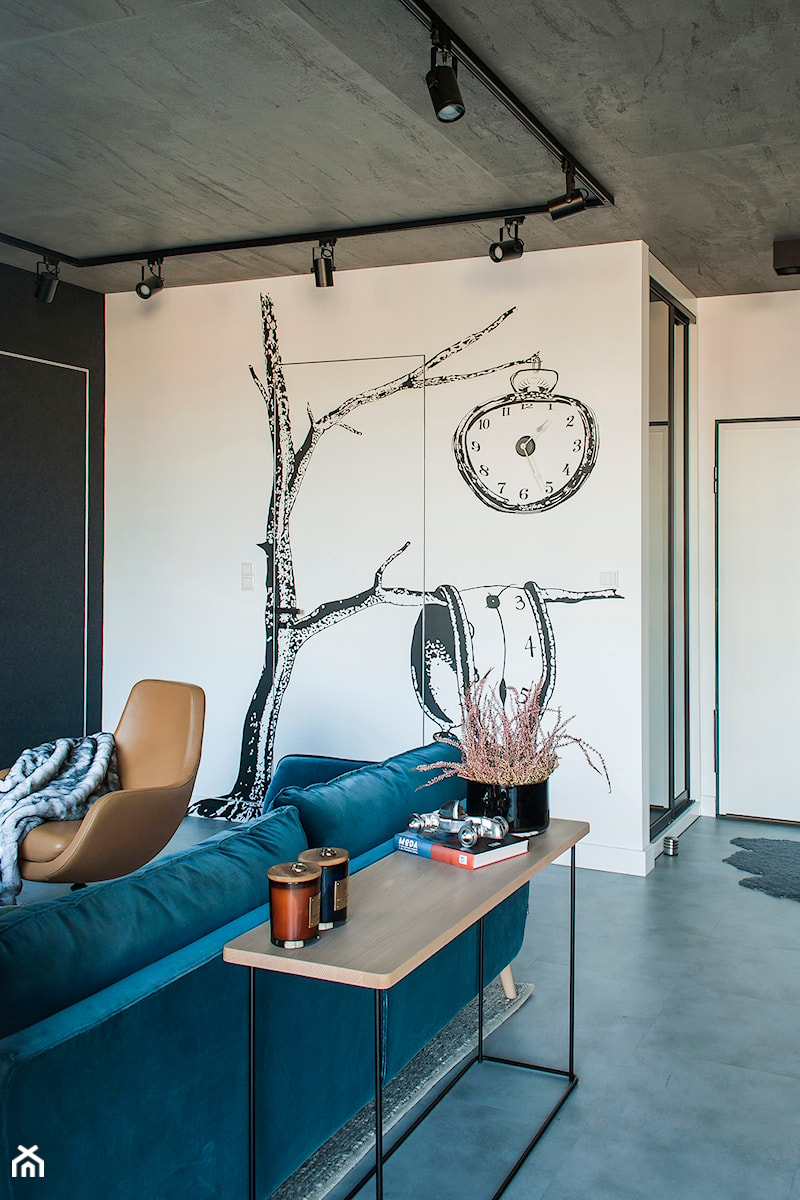 Nowoczesny apartament - Salon, styl nowoczesny - zdjęcie od Karolina Drygalska-Santiago