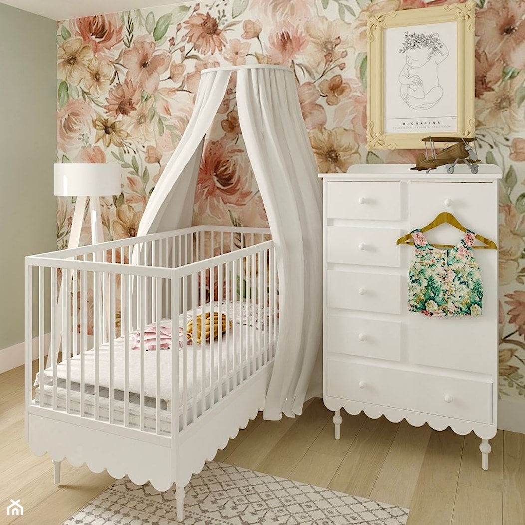 Pokój niemowlaka dziewczynki - zdjęcie od Tuliroom - Homebook