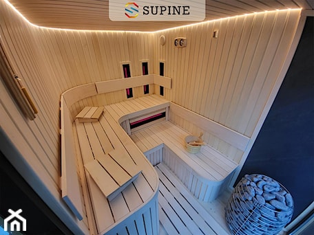 Aranżacje wnętrz - Ogród: Sauna ogrodowa Alto - Supine. Przeglądaj, dodawaj i zapisuj najlepsze zdjęcia, pomysły i inspiracje designerskie. W bazie mamy już prawie milion fotografii!