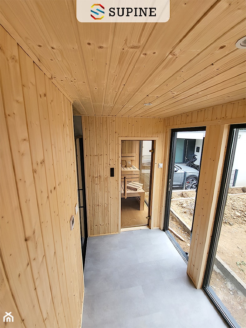 Sauna ogrodowa transportowana w całości - zdjęcie od Supine - Homebook