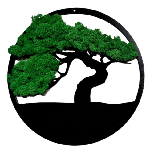 Obraz drzewo bonsai z mchu chrobotka - zdjęcie od DecorSense - Homebook