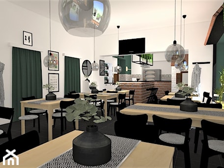 Aranżacje wnętrz - Wnętrza publiczne: Rearanżacja restauracji/pizzerii Pomodoro - Wnętrza publiczne, styl industrialny - Creolove Studio Natalia Gołębiewska. Przeglądaj, dodawaj i zapisuj najlepsze zdjęcia, pomysły i inspiracje designerskie. W bazie mamy już prawie milion fotografii!