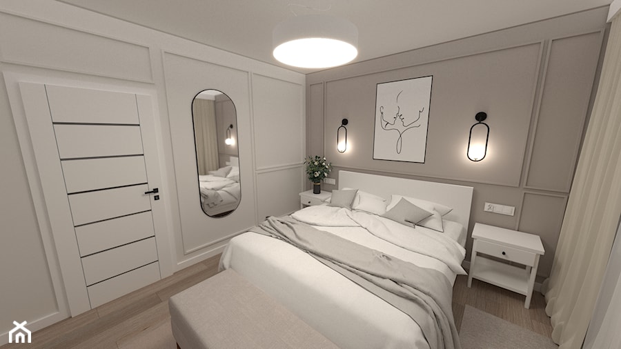 Sypialnia w domu jednorodzinnym - zdjęcie od Forma Wnętrza