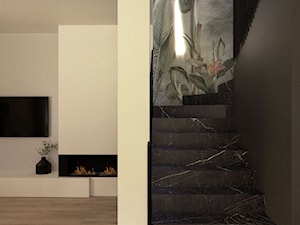 Dom w Lusówku - Schody, styl nowoczesny - zdjęcie od TUM studio