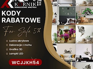 Kody rabatowe - zdjęcie od Kornik Meble i dekoracje do wnętrz