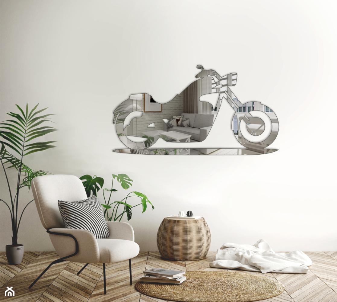 Dekoracje z mchem " motor " - zdjęcie od Kornik Meble i dekoracje do wnętrz - Homebook