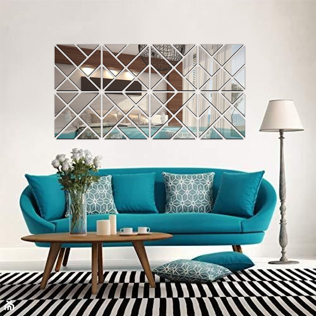 Lustro w salonie - zdjęcie od Kornik Meble i dekoracje do wnętrz - Homebook