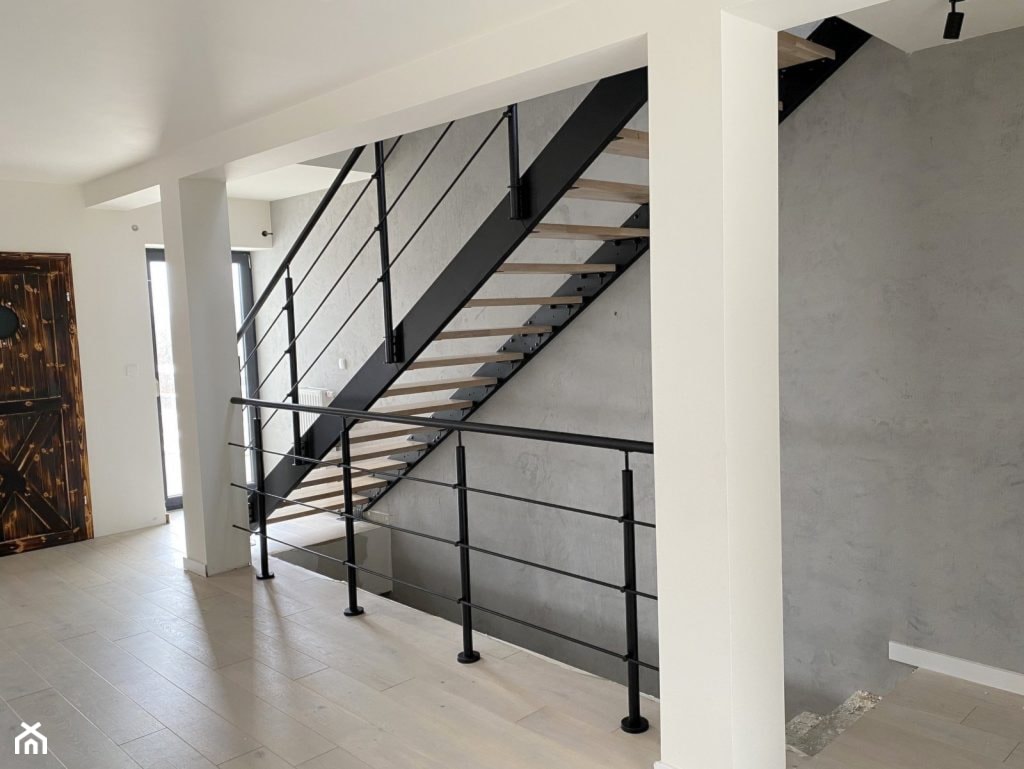 schody drewniane industrialne loftowe metalowe - zdjęcie od reedo schodydesign - Homebook