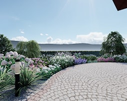 OGRÓD NA POGÓRZU - Ogród, styl tradycyjny - zdjęcie od Pracownia Projektowa Milena Skalik - Homebook