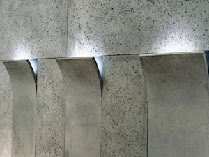 Wygięte betonowe płyty naścienne - zdjęcie od SLABB