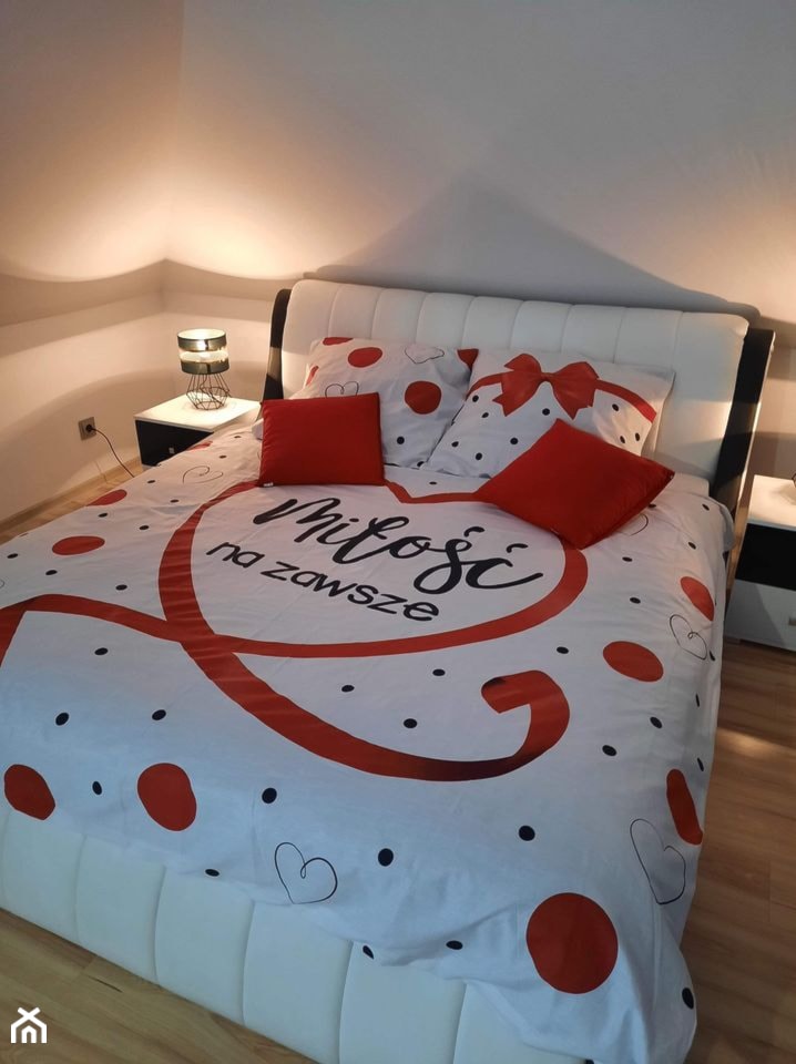 Piękna sypialnia w nowoczesnym stylu - zdjęcie od PościelSzpulka - Homebook