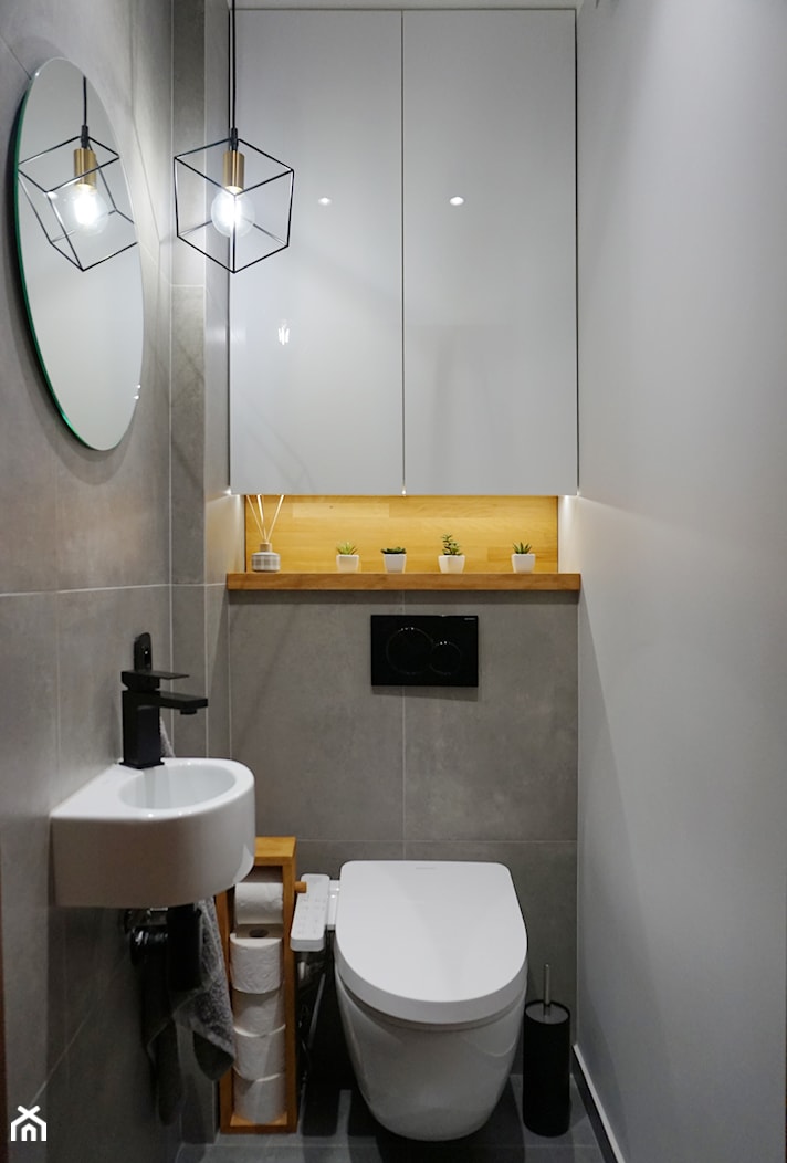 Cudowna przemiana - Mała łazienka, styl industrialny - zdjęcie od Zrób Mi Wnętrze - Homebook