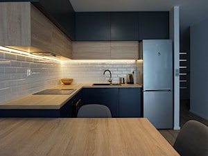 W drewnianym Błękicie - Kuchnia, styl nowoczesny - zdjęcie od Zrób Mi Wnętrze