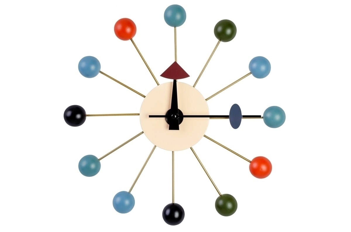 Inspirowane Vitra Ball Clock - zdjęcie od Inspirowane.eu - Homebook