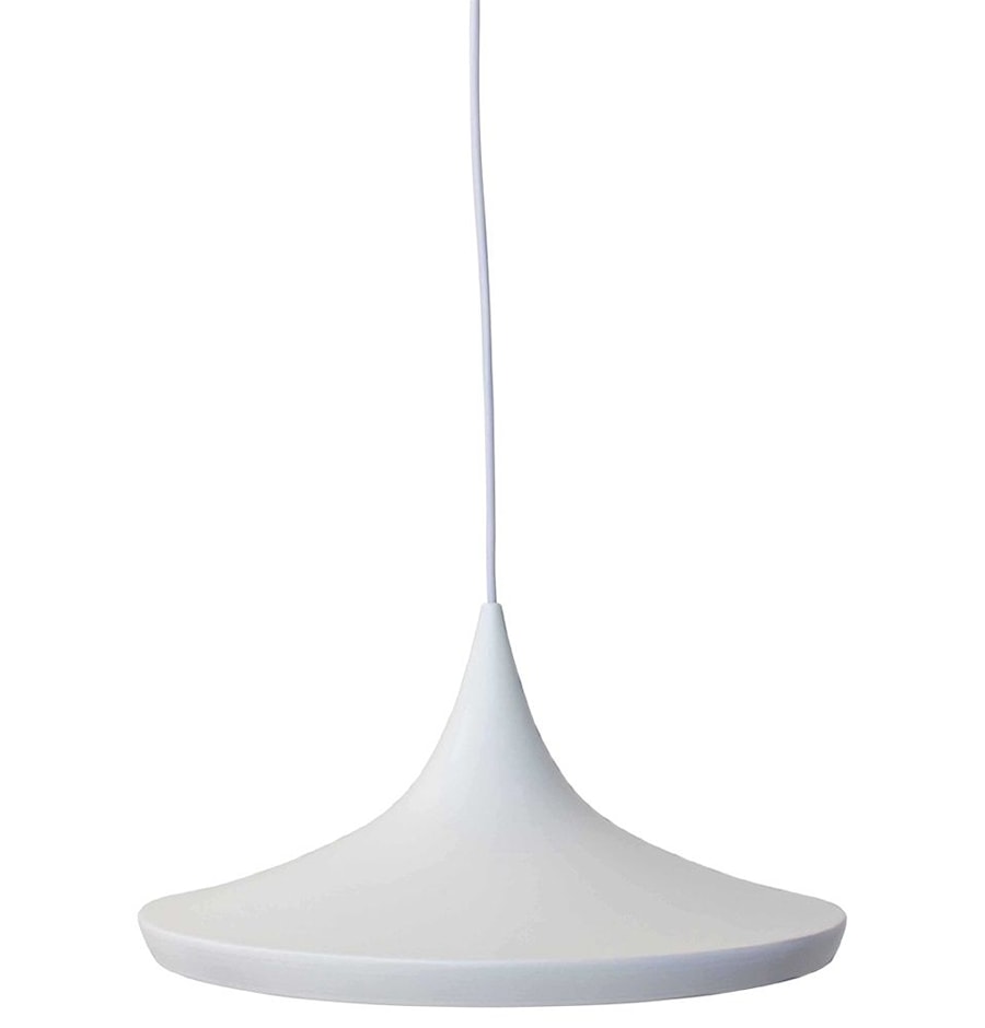 Inspirowane Tom Dixon Beat Wide Pendant White - zdjęcie od Inspirowane.eu