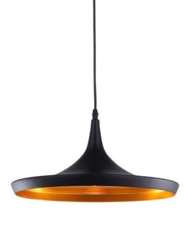 Inspirowane Tom Dixon Beat Wide Pendant Black - zdjęcie od Inspirowane.eu