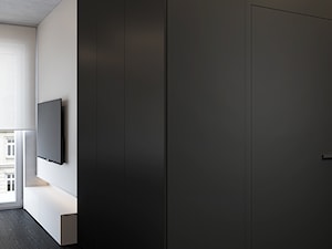 M598 Mieszkanie w Krakowie - Salon, styl nowoczesny - zdjęcie od Mist Architects