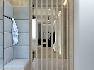 D555 Dom w Libertowie - Hol / przedpokój, styl nowoczesny - zdjęcie od Mist Architects
