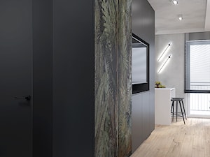M387 Mieszkanie w Katowicach - Salon, styl industrialny - zdjęcie od Mist Architects