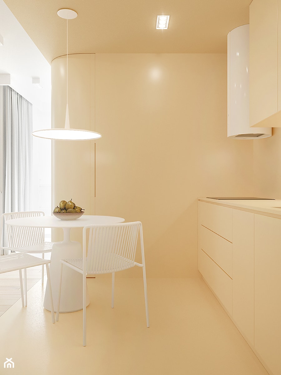 M378 Mieszkanie w Katowicach - Kuchnia, styl nowoczesny - zdjęcie od Mist Architects
