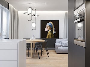 M387 Mieszkanie w Katowicach - Kuchnia, styl industrialny - zdjęcie od Mist Architects
