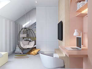 D557 Dom w Bibicach - Pokój dziecka, styl nowoczesny - zdjęcie od Mist Architects