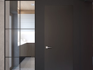 D395 Dom w Tychach - Hol / przedpokój, styl nowoczesny - zdjęcie od Mist Architects