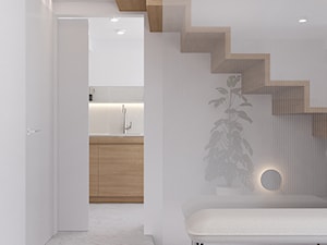 D495 Dom w Krakowie - Hol / przedpokój, styl minimalistyczny - zdjęcie od Mist Architects