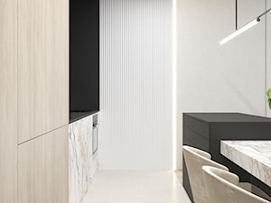 M523 Mieszkanie w Chorzowie - Kuchnia, styl nowoczesny - zdjęcie od Mist Architects
