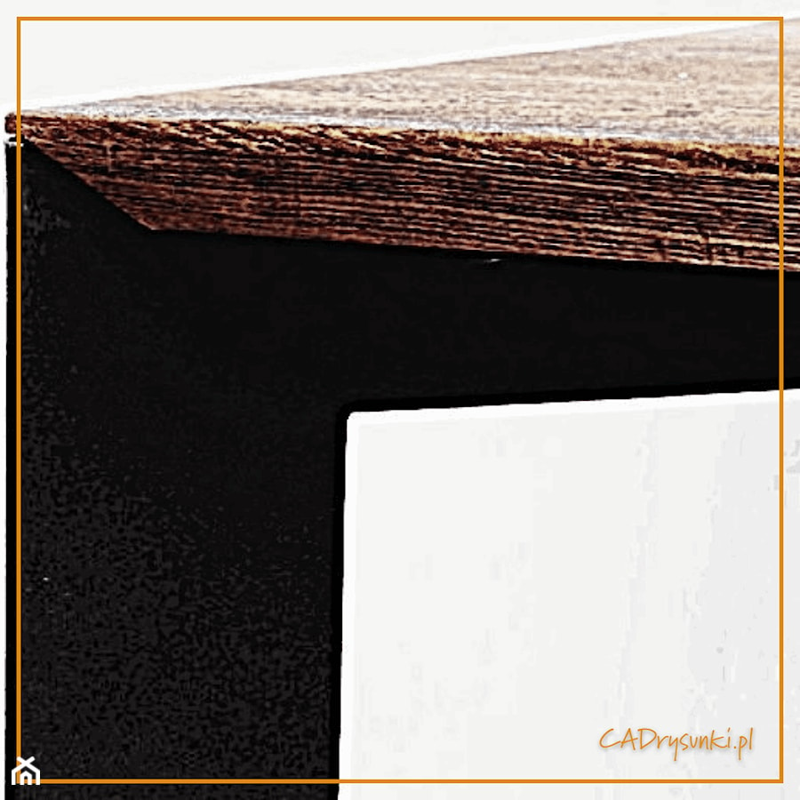 Stół z drewna i stali - zdjęcie od CADrysunki.pl loft meble industrialne w nowej odsłonie pod wymiar.