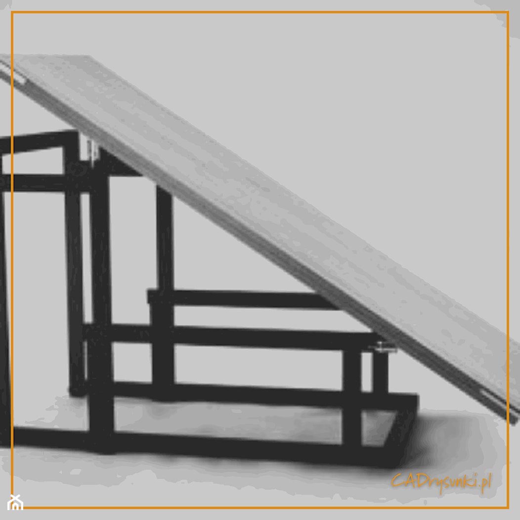 Stół z wymiennymi nogami - zdjęcie od CADrysunki.pl loft meble industrialne w nowej odsłonie pod wymiar. - Homebook