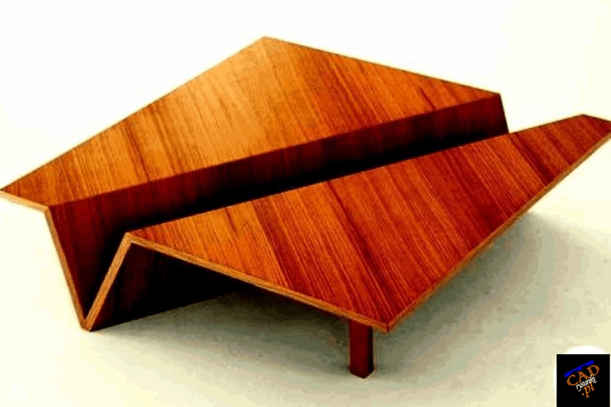 Niski prostokątny stolik na kwiaty - zdjęcie od CADrysunki.pl loft meble industrialne w nowej odsłonie pod wymiar. - Homebook