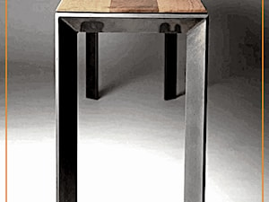 Stół z możliwością poszerzenia blatu - zdjęcie od CADrysunki.pl loft meble industrialne w nowej odsłonie pod wymiar.