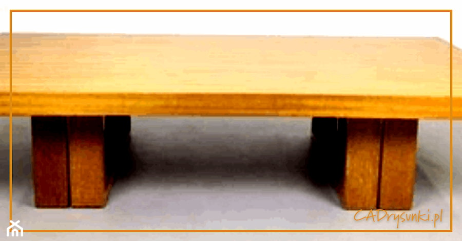 Stolik drewniany dla małych dzieci - zdjęcie od CADrysunki.pl loft meble industrialne w nowej odsłonie pod wymiar.