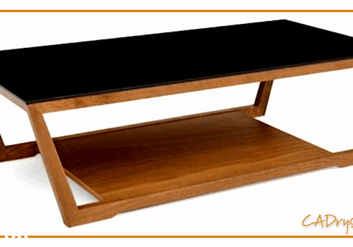 Niski stolik w stylu prowansalskim - zdjęcie od CADrysunki.pl loft meble industrialne w nowej odsłonie pod wymiar.