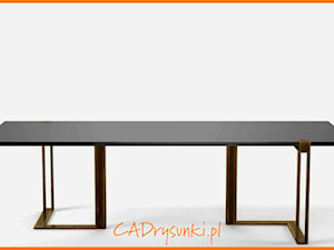Biurko i stół konferencyjny - zdjęcie od CADrysunki.pl loft meble industrialne w nowej odsłonie pod wymiar.